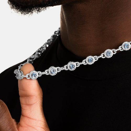 Blue G-link Chain