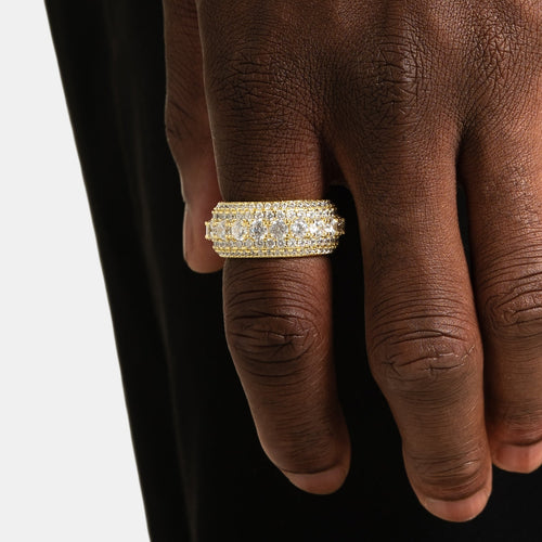 Layered Ring Gold Vermeil