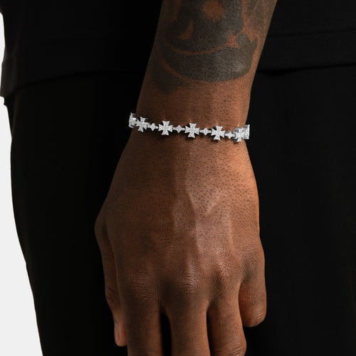 Maltese Cross Bracelet