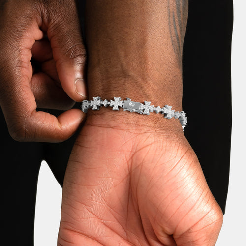 Maltese Cross Bracelet