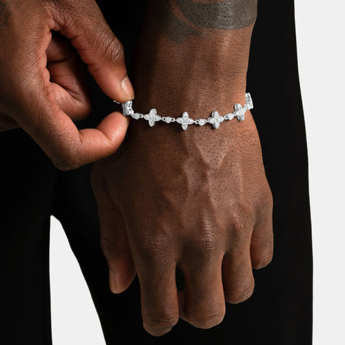 Starlit Clover Bracelet