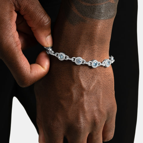 Blue G-link Bracelet