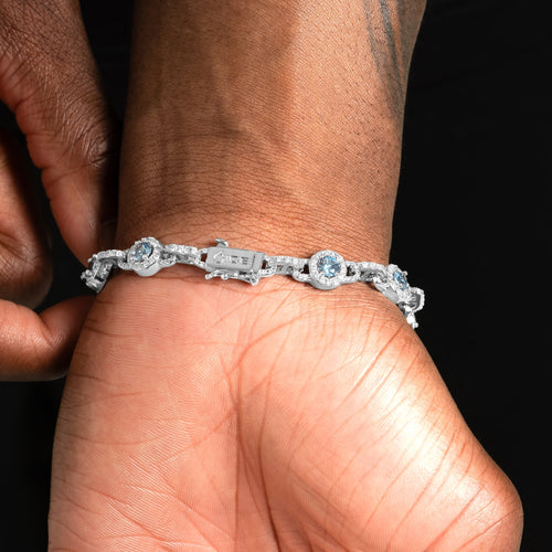 Blue G-link Bracelet