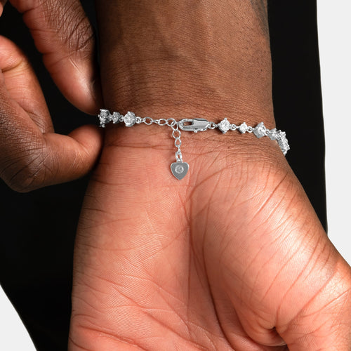 Blue Clover Micro Bracelet