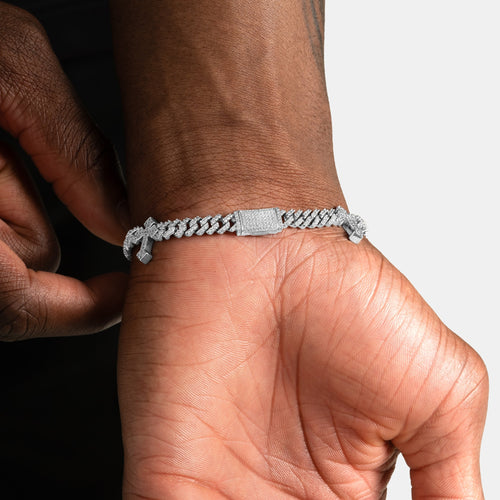 Cross Cuban Bracelet