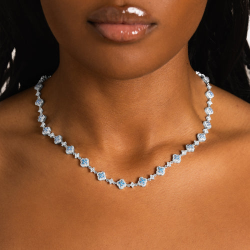 Blue Glacier Clover Chain