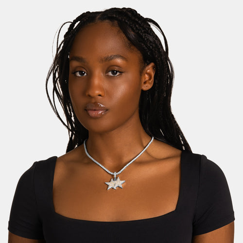 Stacked Star Pendant