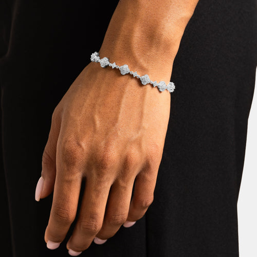 Glacier Clover Bracelet