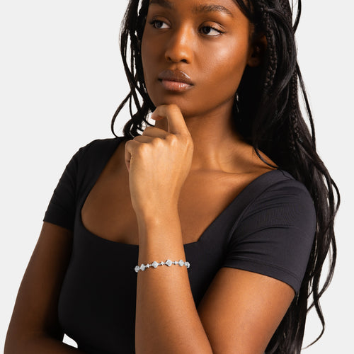Glacier Clover Bracelet