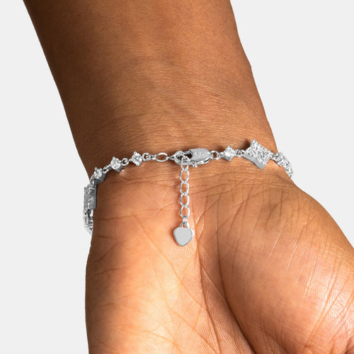 Iced Motif Bracelet