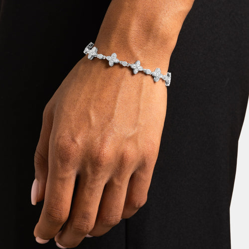 Starlit Clover Bracelet