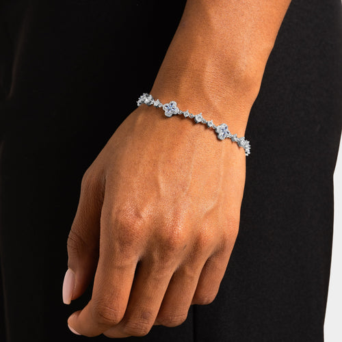 Blue Clover Micro Bracelet