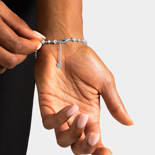 Blue Clover Micro Bracelet