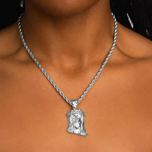 Solid Jesus Pendant