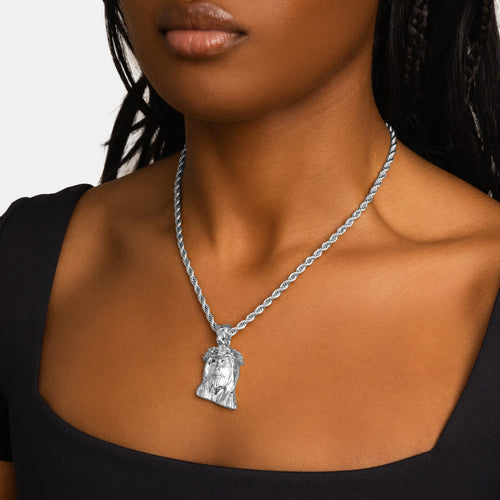 Solid Jesus Pendant