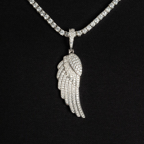 Iced Wing Pendant