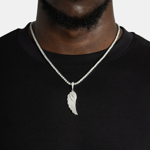 Iced Wing Pendant