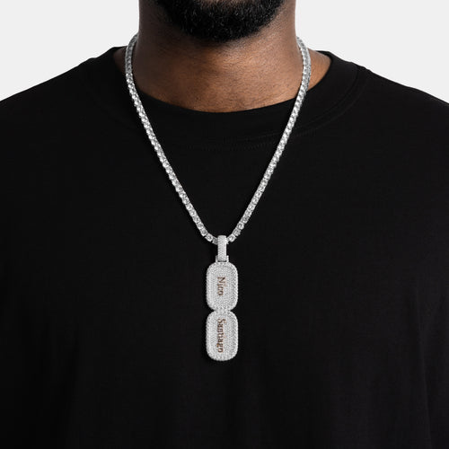 Custom Dog Tag Name Pendant