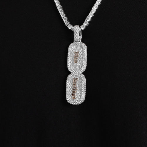 Custom Dog Tag Name Pendant