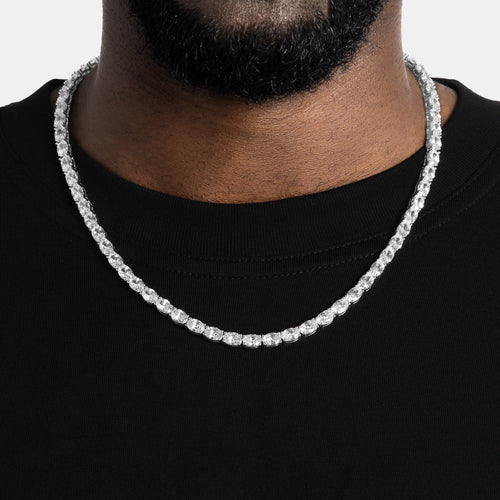 Oval Tennis Chain