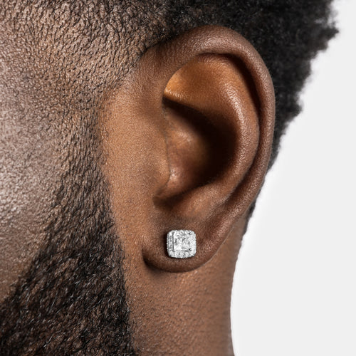Princess Cluster Earrings
