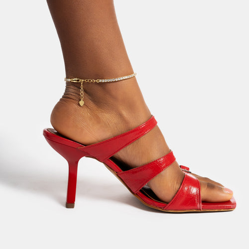3mm Tennis Anklet Gold