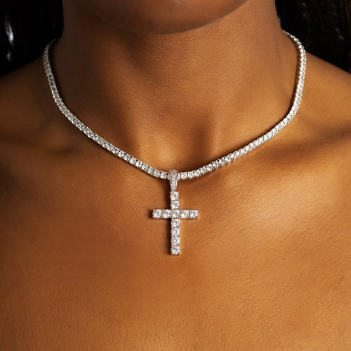 Diamond Cross Pendant
