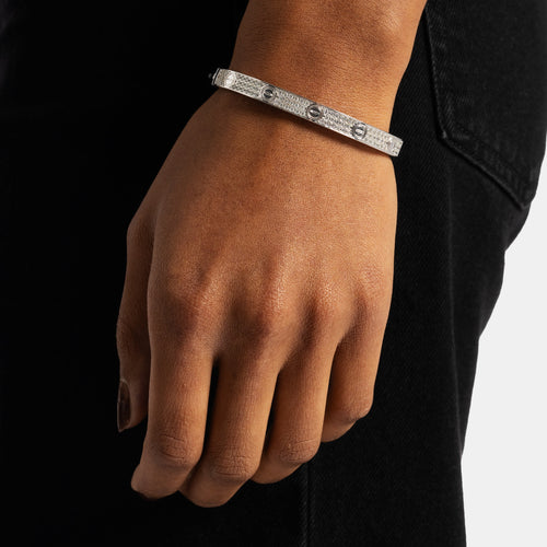 Moissanite Band Bracelet