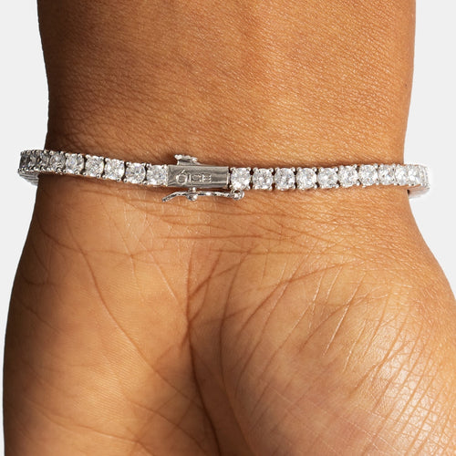 3mm Moissanite Tennis Bracelet