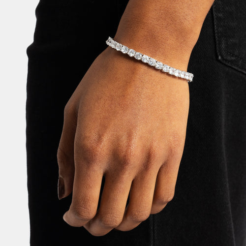 5mm Moissanite Tennis Bracelet S925