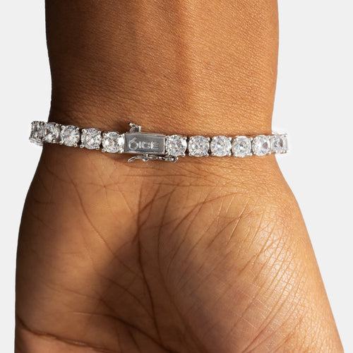5mm Moissanite Tennis Bracelet S925