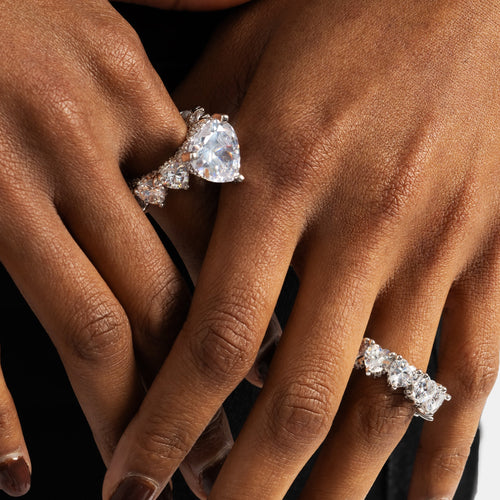 Heart Cut Rings Bundle