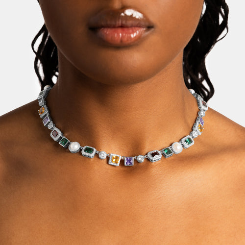 Multi Gemstone Chain
