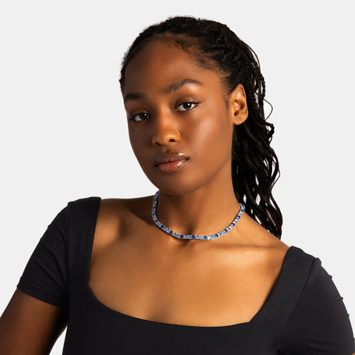 5mm Tri-Blue Tennis Chain
