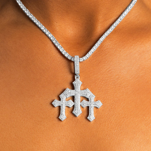 Triple Cross Pendant