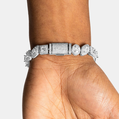 Multi Cut Tennis Bracelet