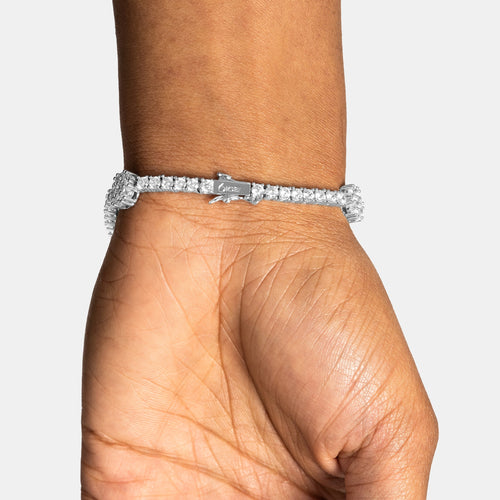 Daisy on Tennis Bracelet