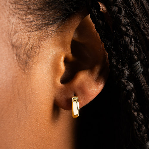 Plain Hoop Earrings