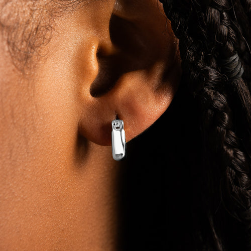 Plain Hoop Earrings
