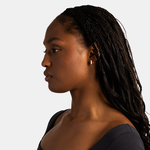 Plain Hoop Earrings