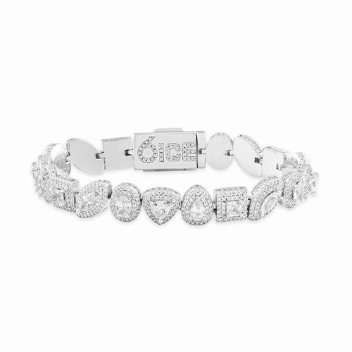 Multi Cut Tennis Bracelet