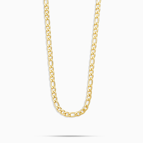 5mm Figaro Chain Gold