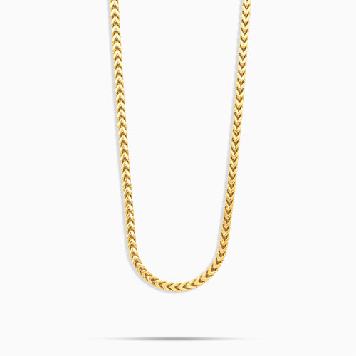 3mm Franco Chain Gold