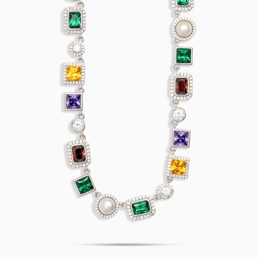 Multi Gemstone Chain
