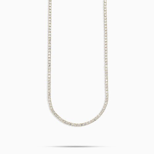 2mm Micro Tennis Chain Gold