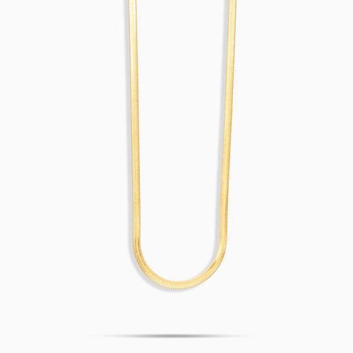 3mm Herringbone Chain Gold