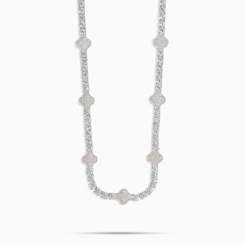Clover Leaf Tennis Chain