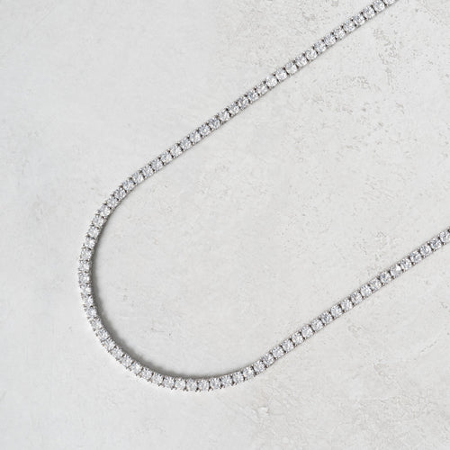 3mm Moissanite Tennis Chain