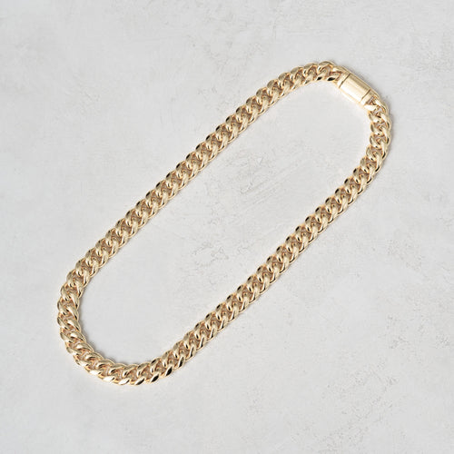 12mm Cuban Link Chain Gold