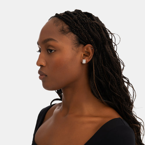 Emerald Clustered Earrings
